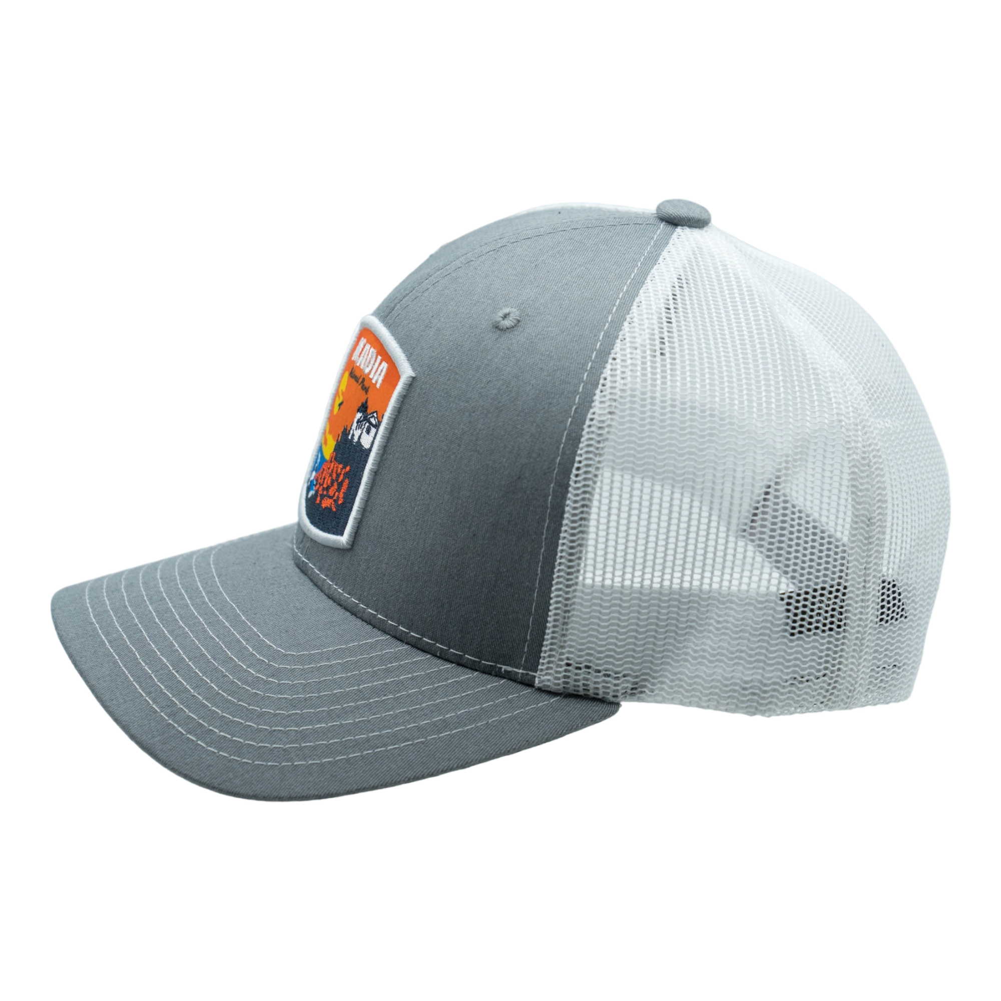 Nebiva - Wholesale Trucker Hat - Unisex - Acadia Trucker Hat (Heather Grey)2