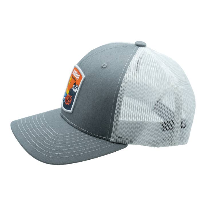 Nebiva - Wholesale Trucker Hat - Unisex - Acadia Trucker Hat (Heather Grey)2