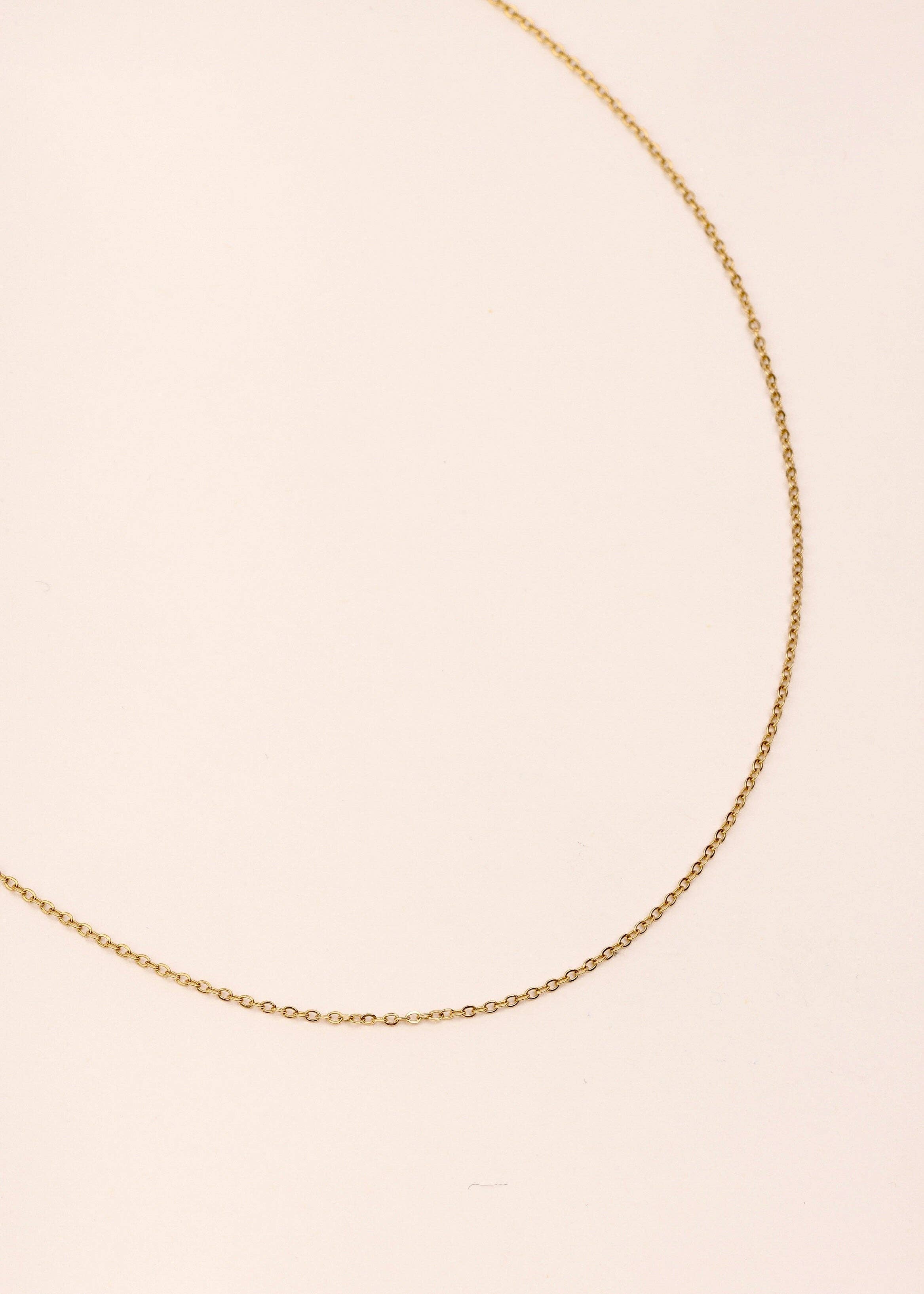 Voguette Paris - Wholesale Link & Chain Necklace - Simple MESH necklace
