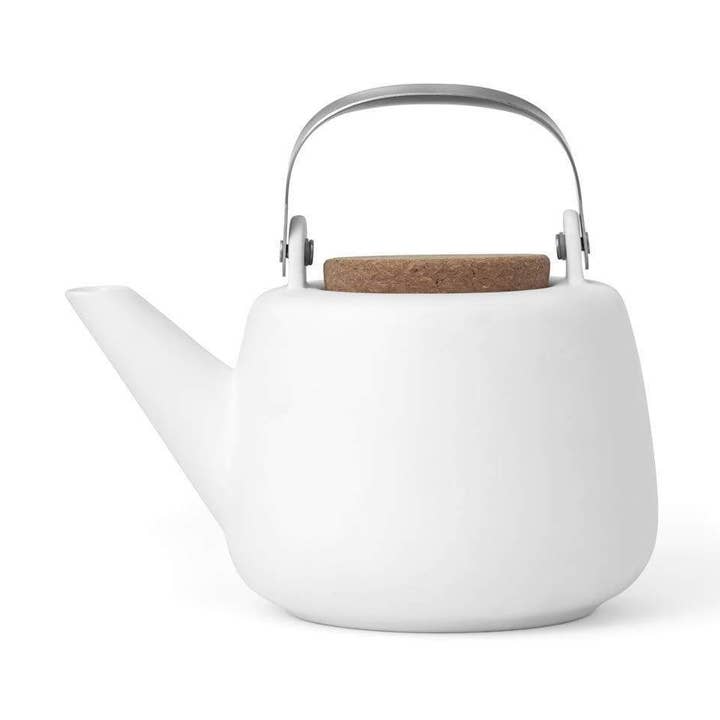 Théière en porcelaine Nicola™ avec infuseur - 40 oz/1,2 L pour la vente par Viva | Espro | Liiton