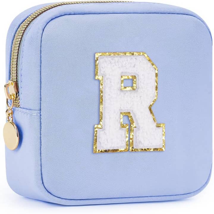 wandf – Großhandel Schmink-/Kosmetiktasche – Personalisierte Monogramm-Tasche Mini Initialen Schminktasche91