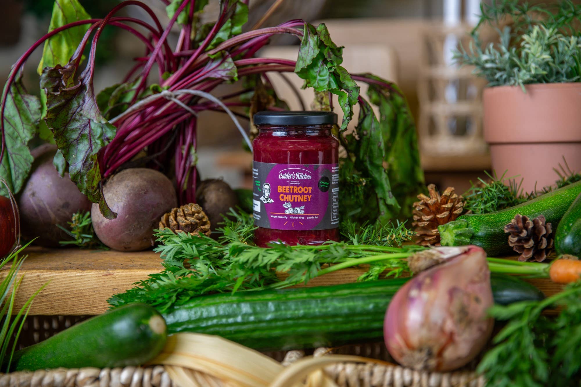 Calder's Kitchen – wholesale Chutney – Calder's Kitchen Beetroot Chutney (Gluten Free, Vegan)2