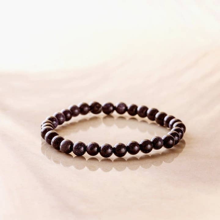 Goldstone Minuit pour la vente par Shiny Soul Creations