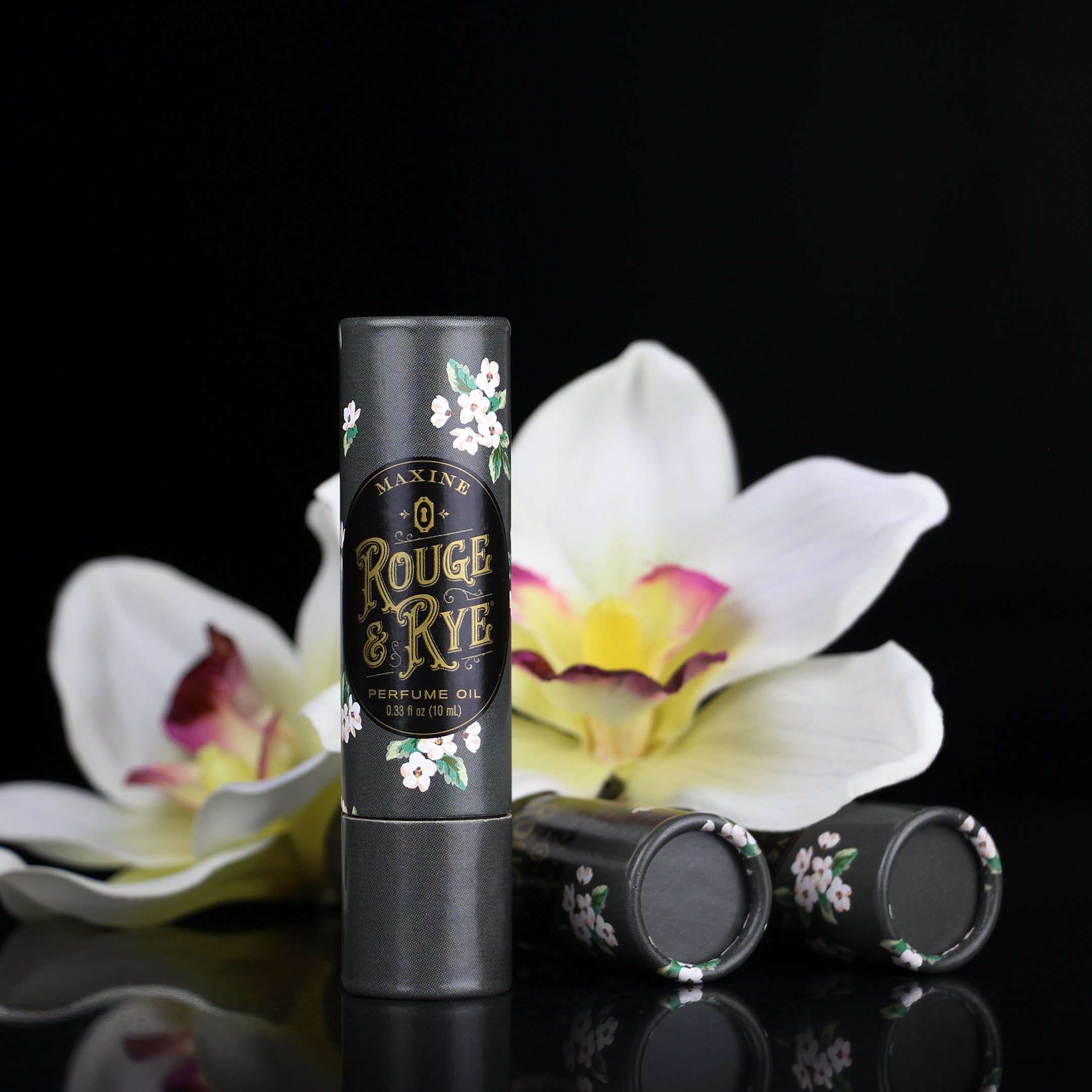 Rouge & Rye - Wholesale Roll-On Fragrance - Maxine Perfume Oil • Vanilla and Leather1