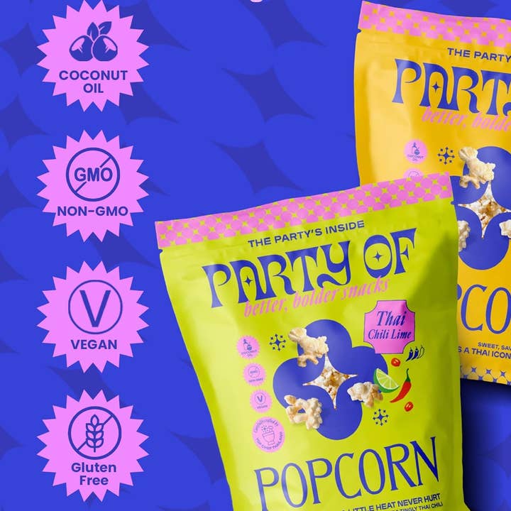 Party Of - Wholesale Puffed snack - Pad Thai Popcorn - Snack size (0.6 oz)4