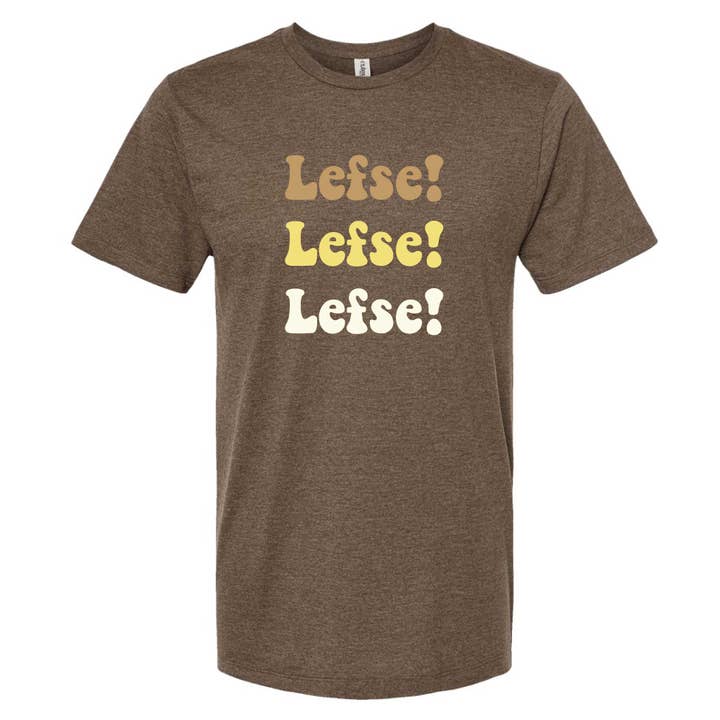 Lefse ! Lefse ! Lefse ! T-shirt Dakota du Nord pour la vente par Wheatheadz