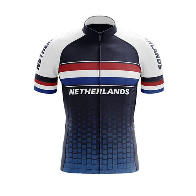 Netherlands Men's Cycling Jersey Bib Short Kit for wholesale on Faire14