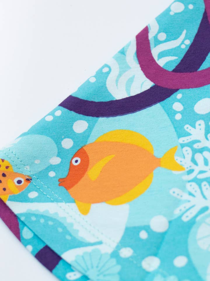 Merle Kids - Wholesale Dress - Kids - Organic Kids Skater Dress - Under the Sea4