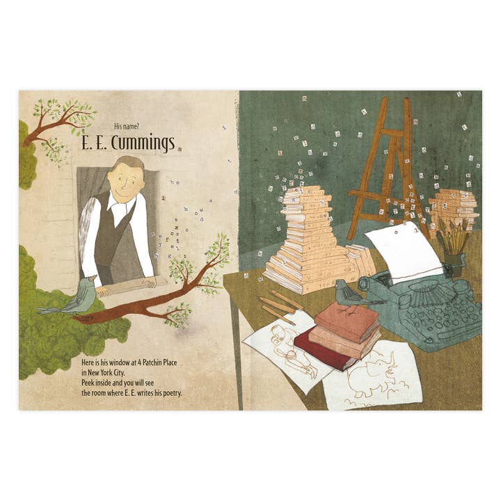 Enchanted Lion Books - Wholesale Book - Kids - Enormous Smallness: A Story of E.E. Cummings
