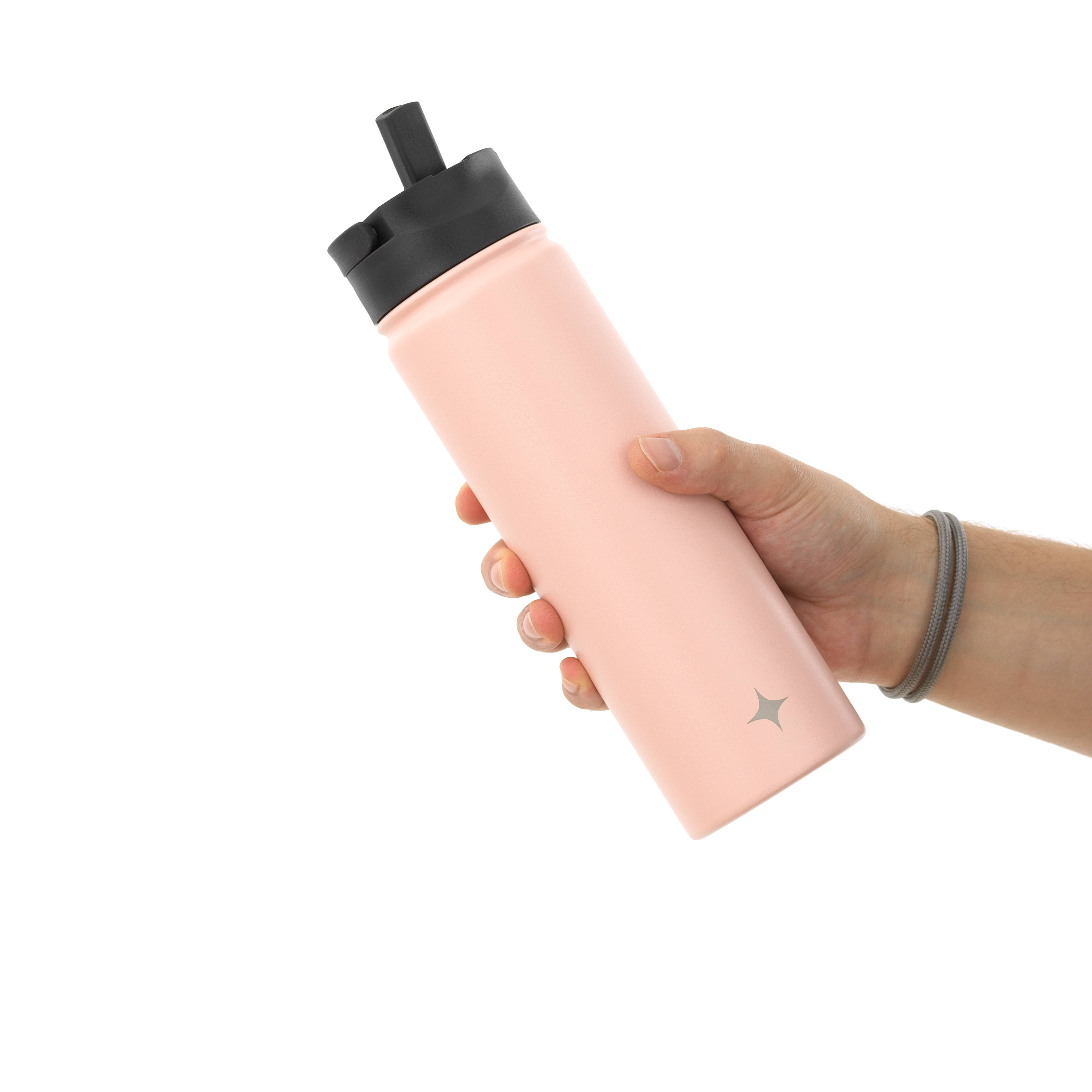 JoyJolt – Garrafa de água por atacado – Garrafa térmica colorida de aço inoxidável - 650 ml13