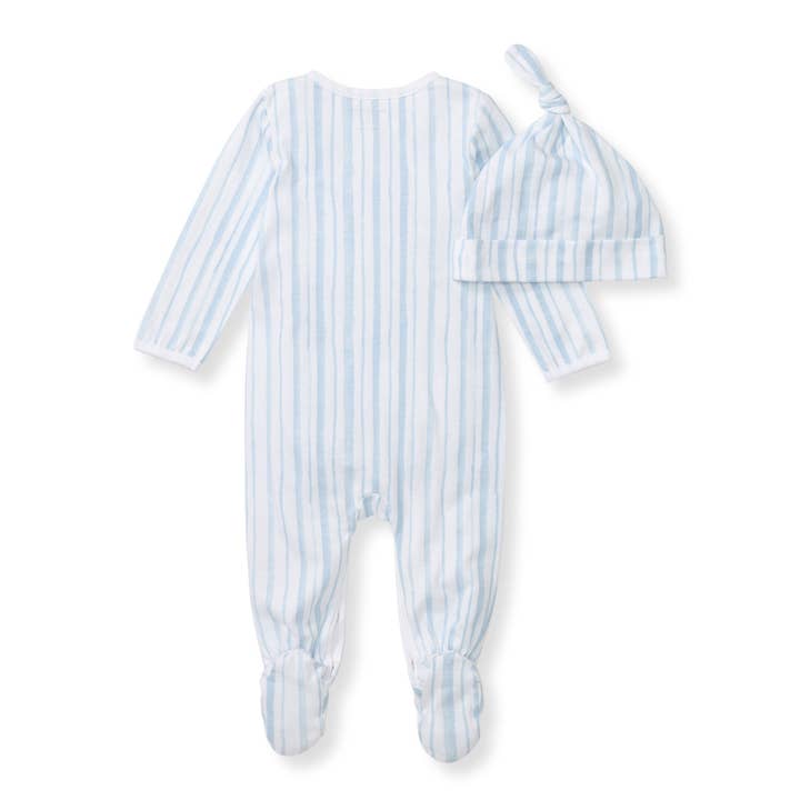 Ocean Vertical River Stripe Jumpsuit Set for wholesale on Faire