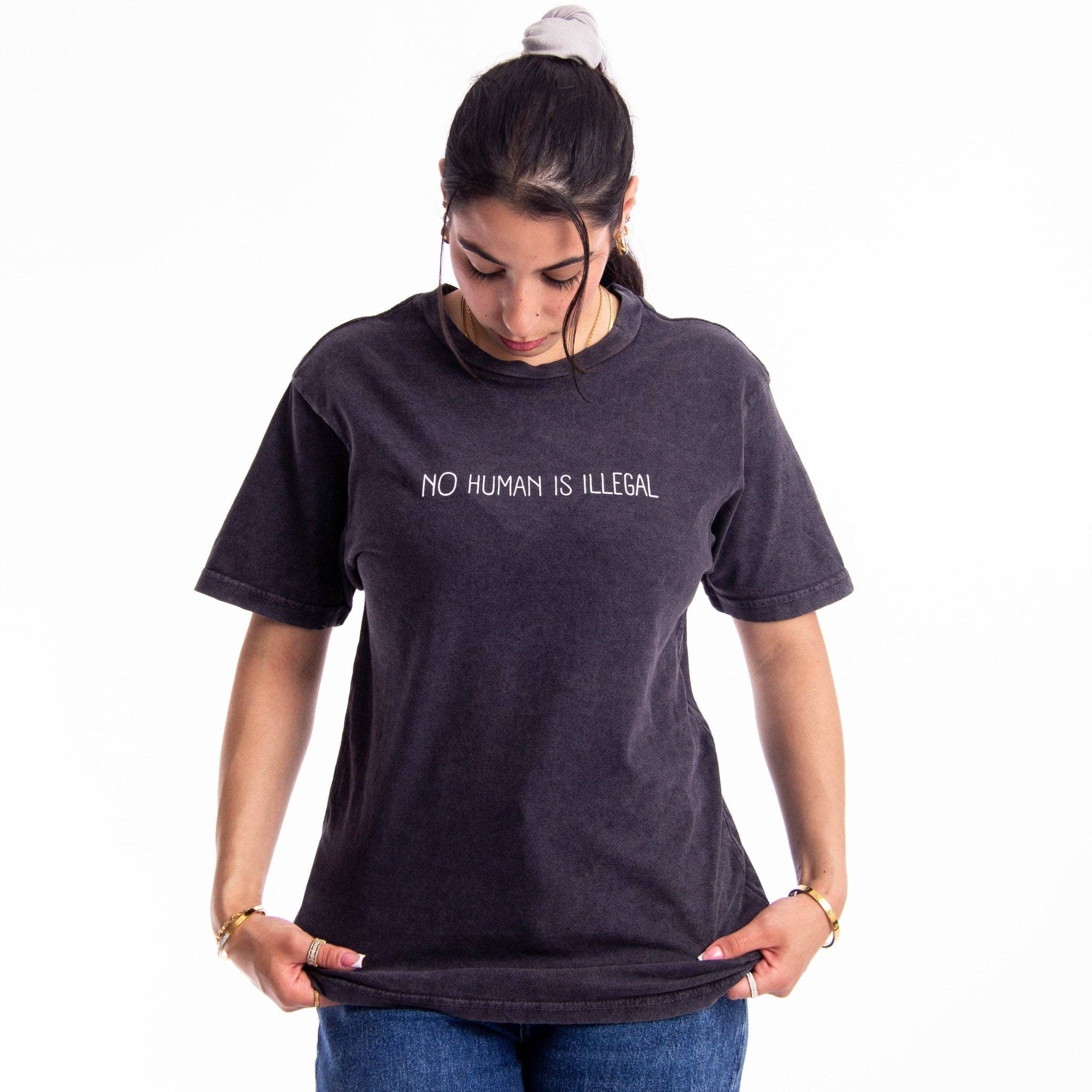 Wear The Peace - Vente T-shirt sérigraphié – homme - T-shirt Aucun Humain N'est Illégal2