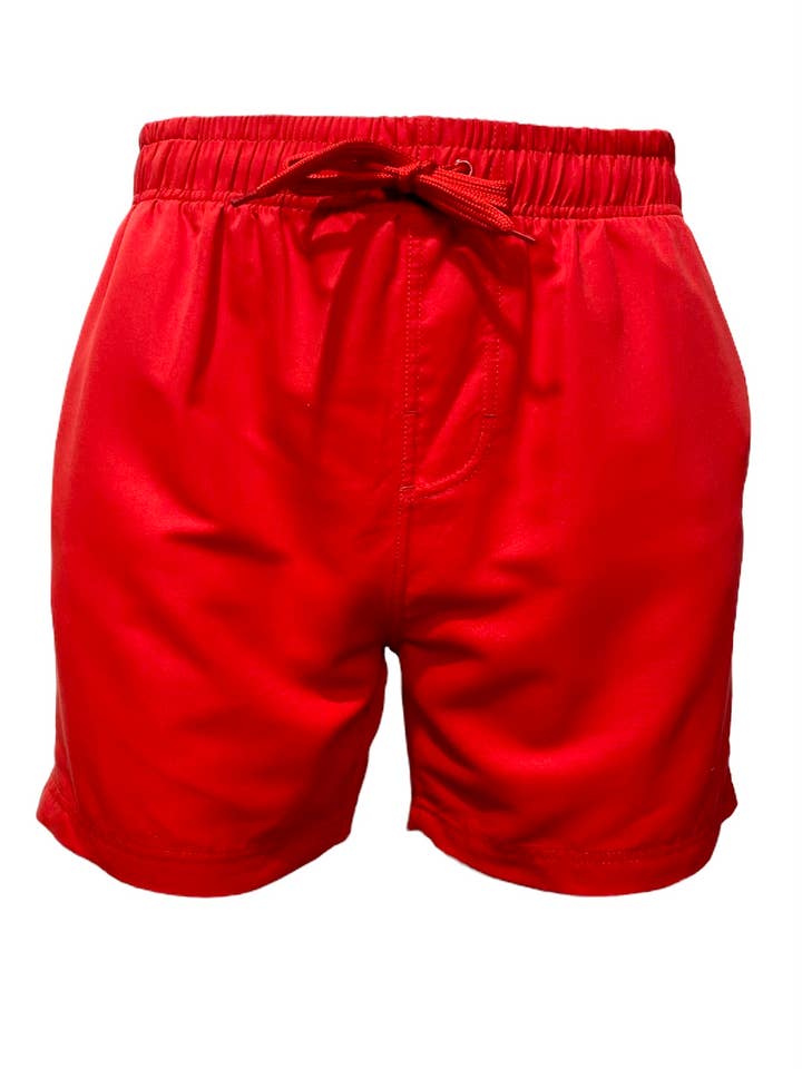 Bañador corto para hombre MS186_Red para venta al por mayor de MARINA WEST SWIM