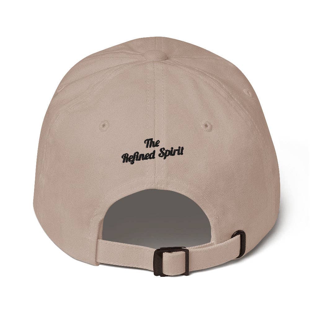 The Refined Spirit – Großhandel Basecap – Unisex – Ich will Pizza, nicht deine Meinung - Gestickte Kappe6