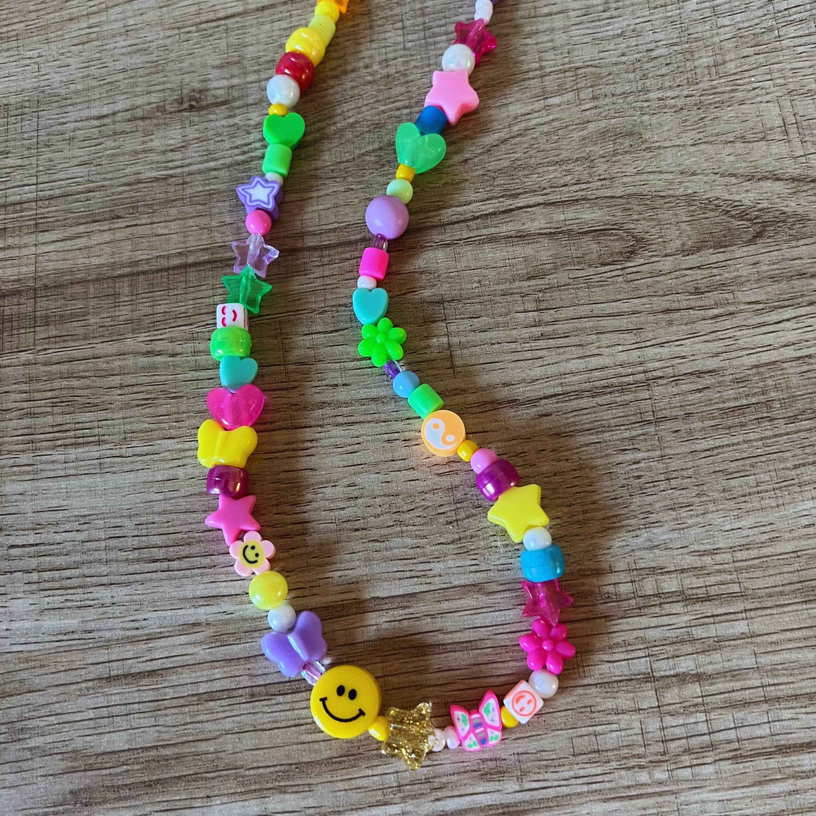 Wake and Make - Wholesale Kids Necklace - Kids - Kitschy Beaded Necklace8