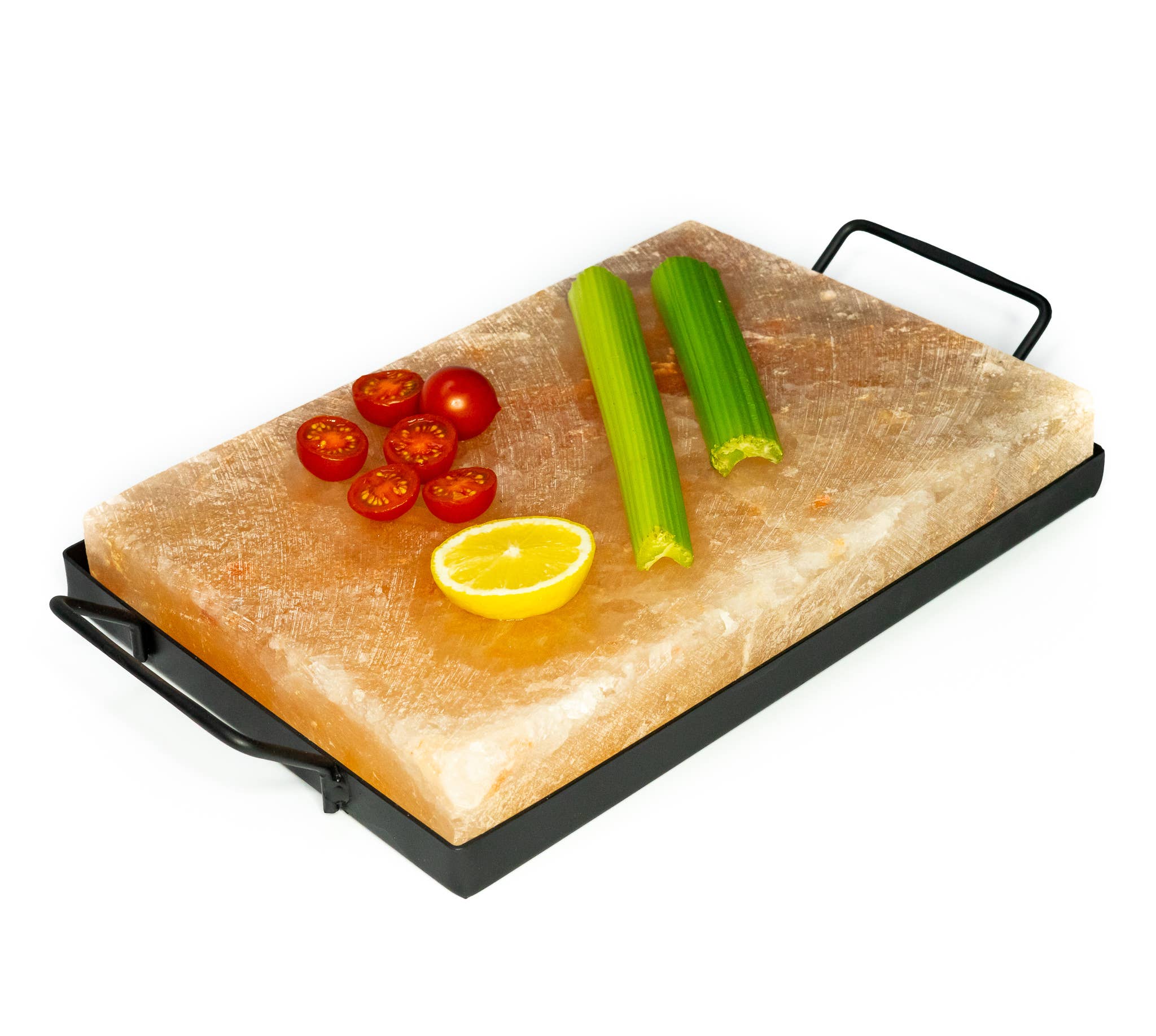 Heaven Spring Ltd – wholesale Salt – Salt slab with stand 12"x8"x1.5" (pink)1