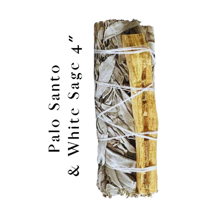 Grootverpakking 4″ Witte Salie & Palo Santo Smudge Sticks – Bulk Dubbelstok Reinigingsbundels voor Zuivering & Positieve Energie voor wholesale door Third Eye Sage