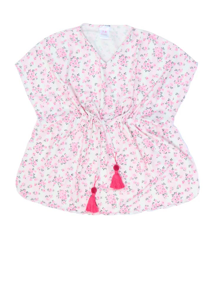 Robe de plage Lidia Roses Ans Stripes pour la vente par Piccoli Principi Swimwear