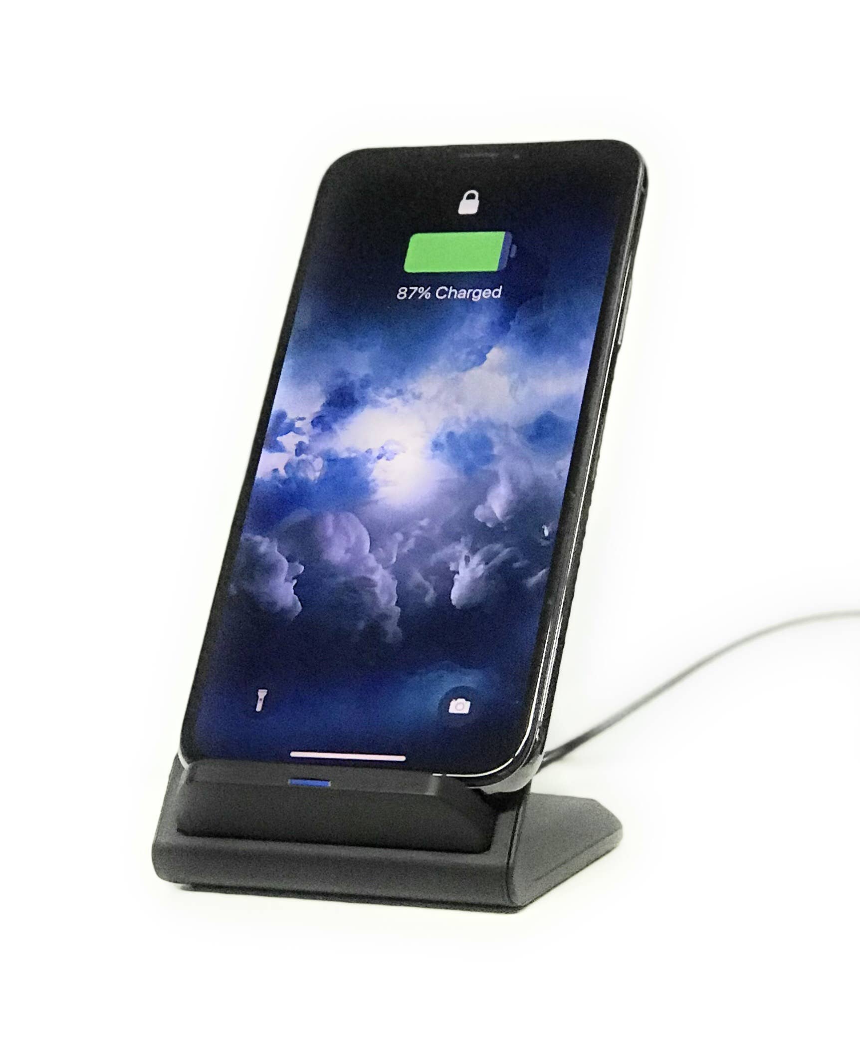 LAX Gadgets – wholesale Charging dock – Fast Qi Wireless Charger Stand - Retail Pack14