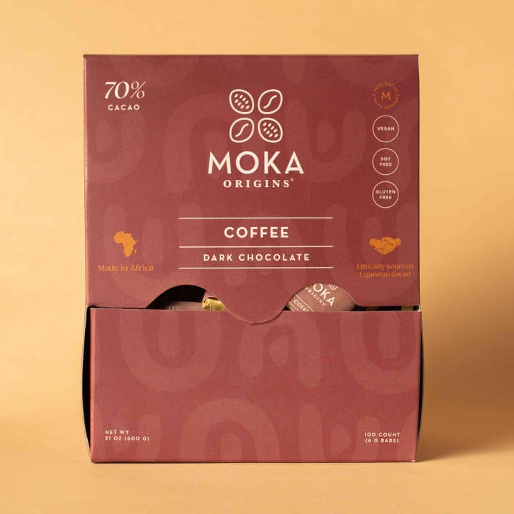 Moka Origins - Venta al por mayor Caja de bombones - Caja de mini chocolates de café1