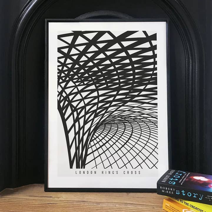 Kings Cross London Kunsttryk for engroshandel hos EYE FOR LONDON PRINTS
