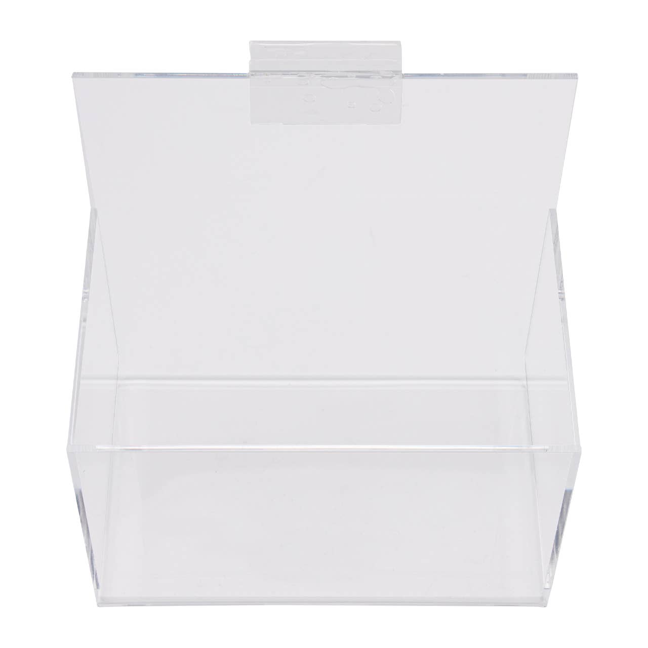 Store Supply Warehouse - Wholesale Retailer Display - Accessories - Acrylic Single Display Bin For Slatwall Or Wire Grid13