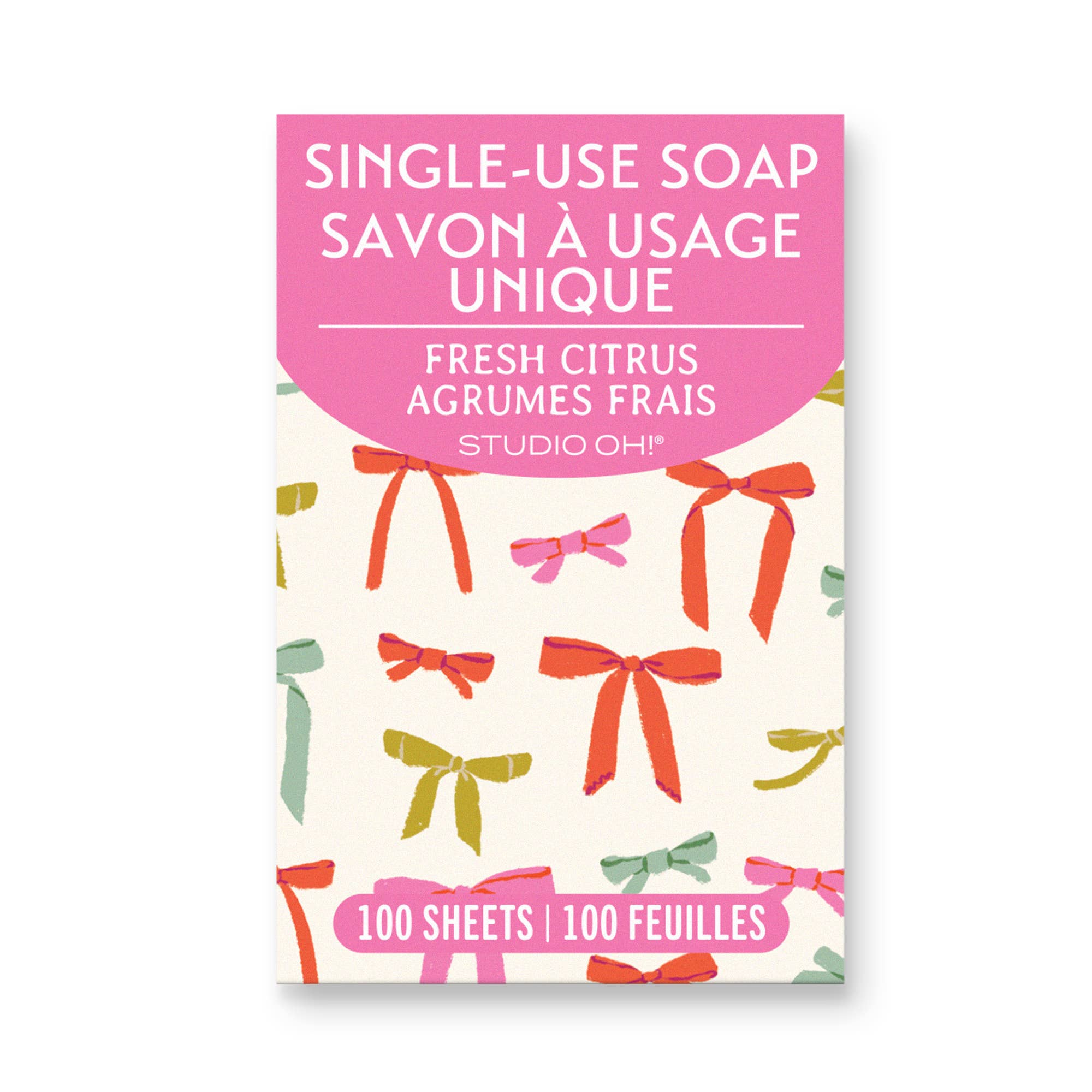 Studio Oh! - Vente Savons/lotions pour les mains - Mettez un ruban dessus Feuilles de savon à usage unique0