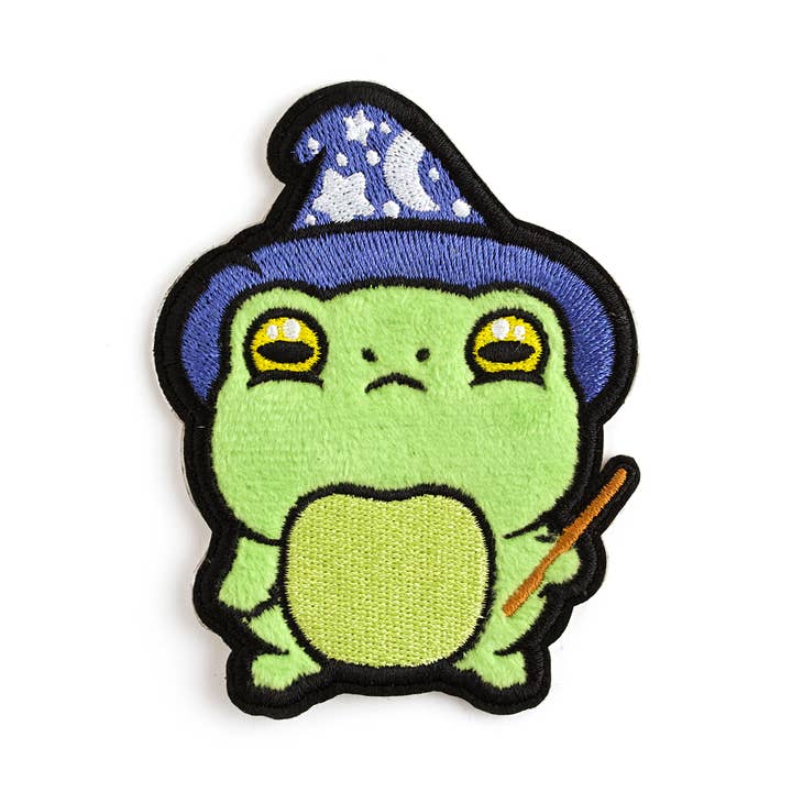 Frog Magic Fuzzy Patch for wholesale by LuxCups Creative