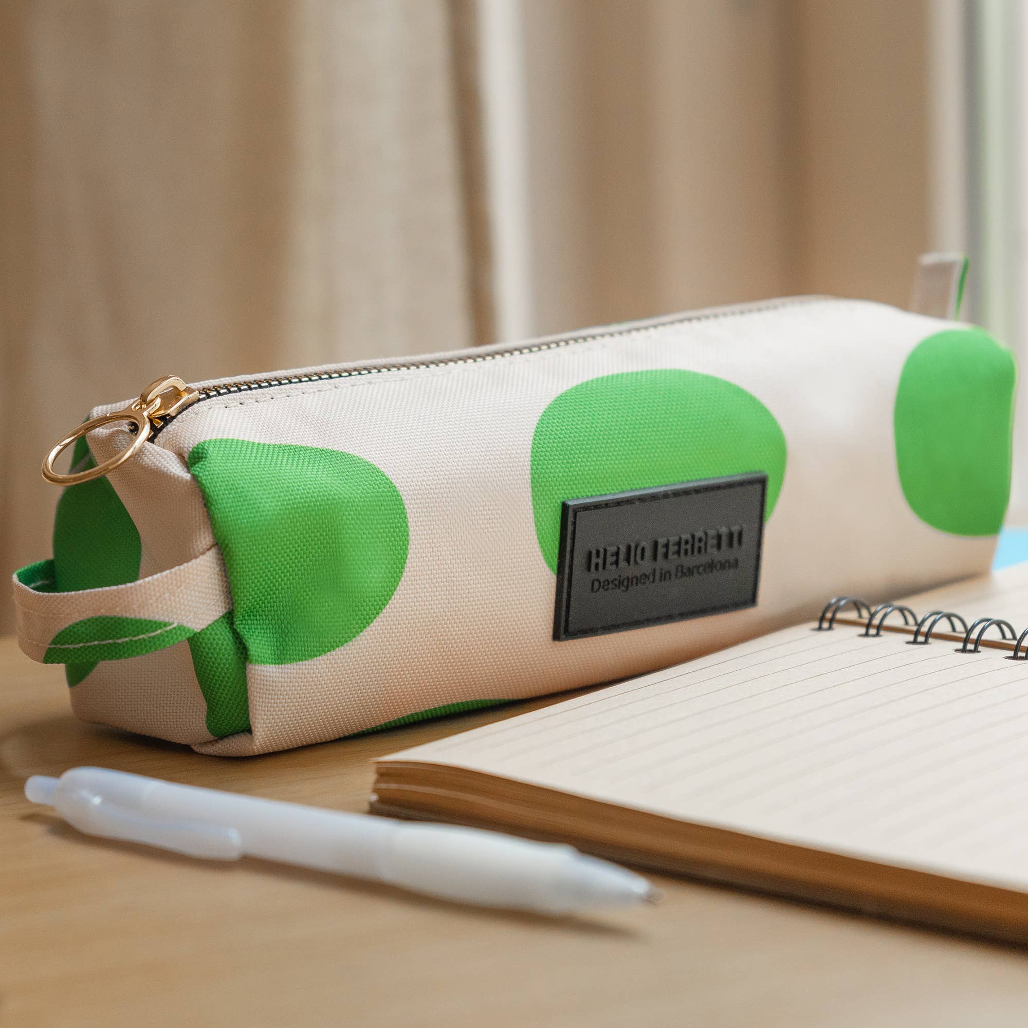 Helio Ferretti - Wholesale Pencil Case/Pouch - PENCIL CASE  LIME GREEN HF1