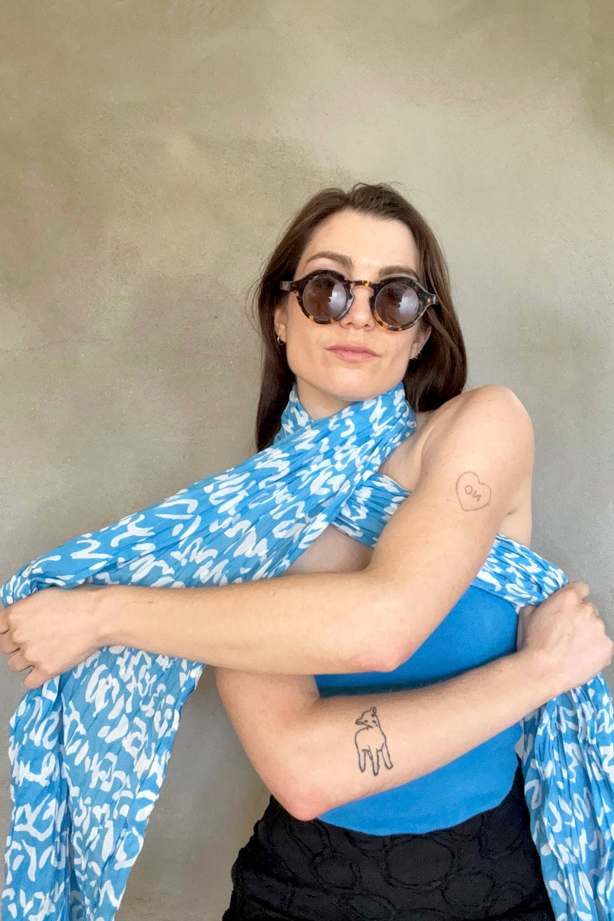 See Design – Großhandel Schal – Damen – Leichter Baumwollschal55