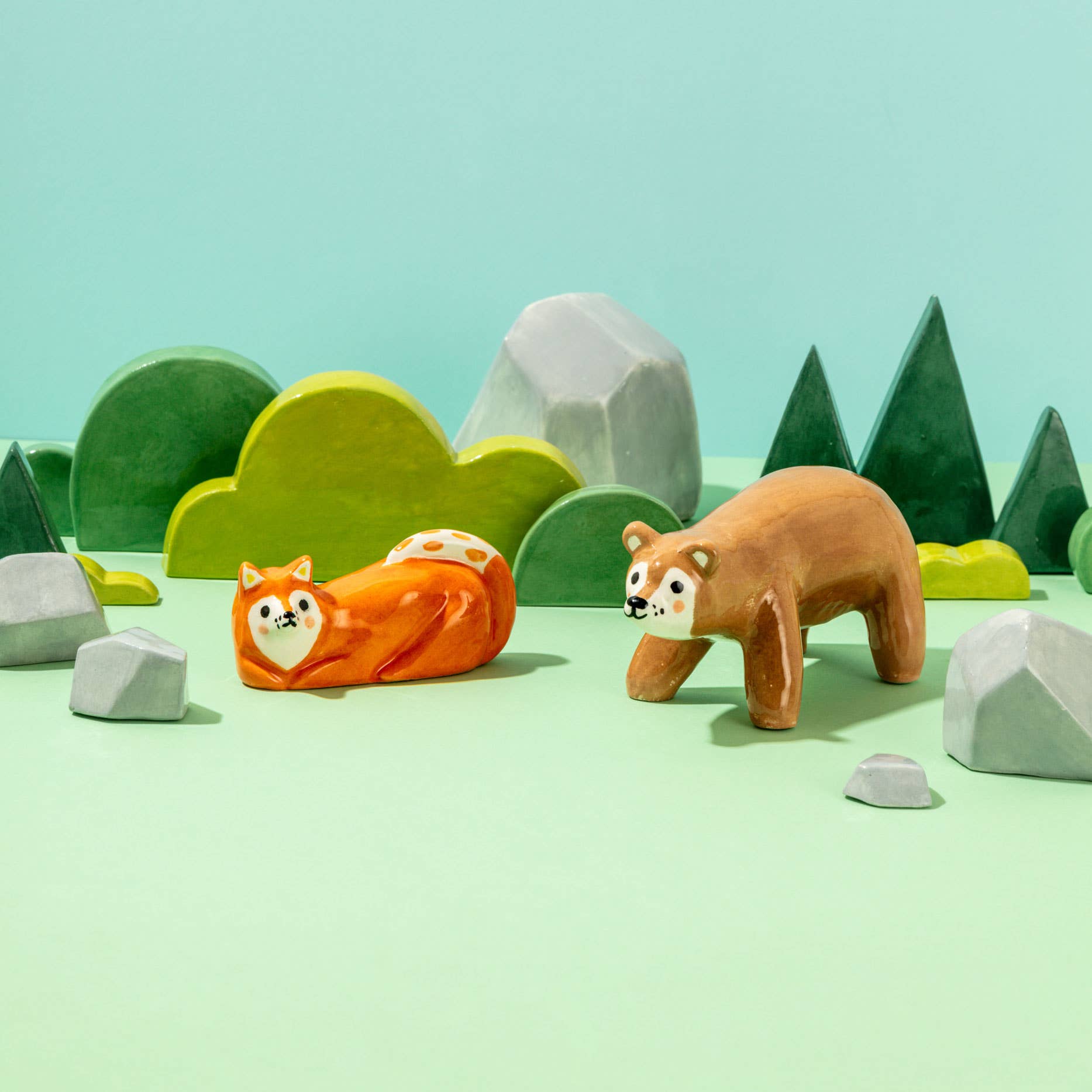 Ana Seixas - Vente Figurine décorative - Ours brun / Pièce en céramique4