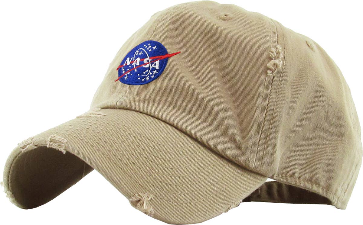 KBETHOS – Großhandel Basecap – Herren – Nasa Insignia Vintage Dad Hut5