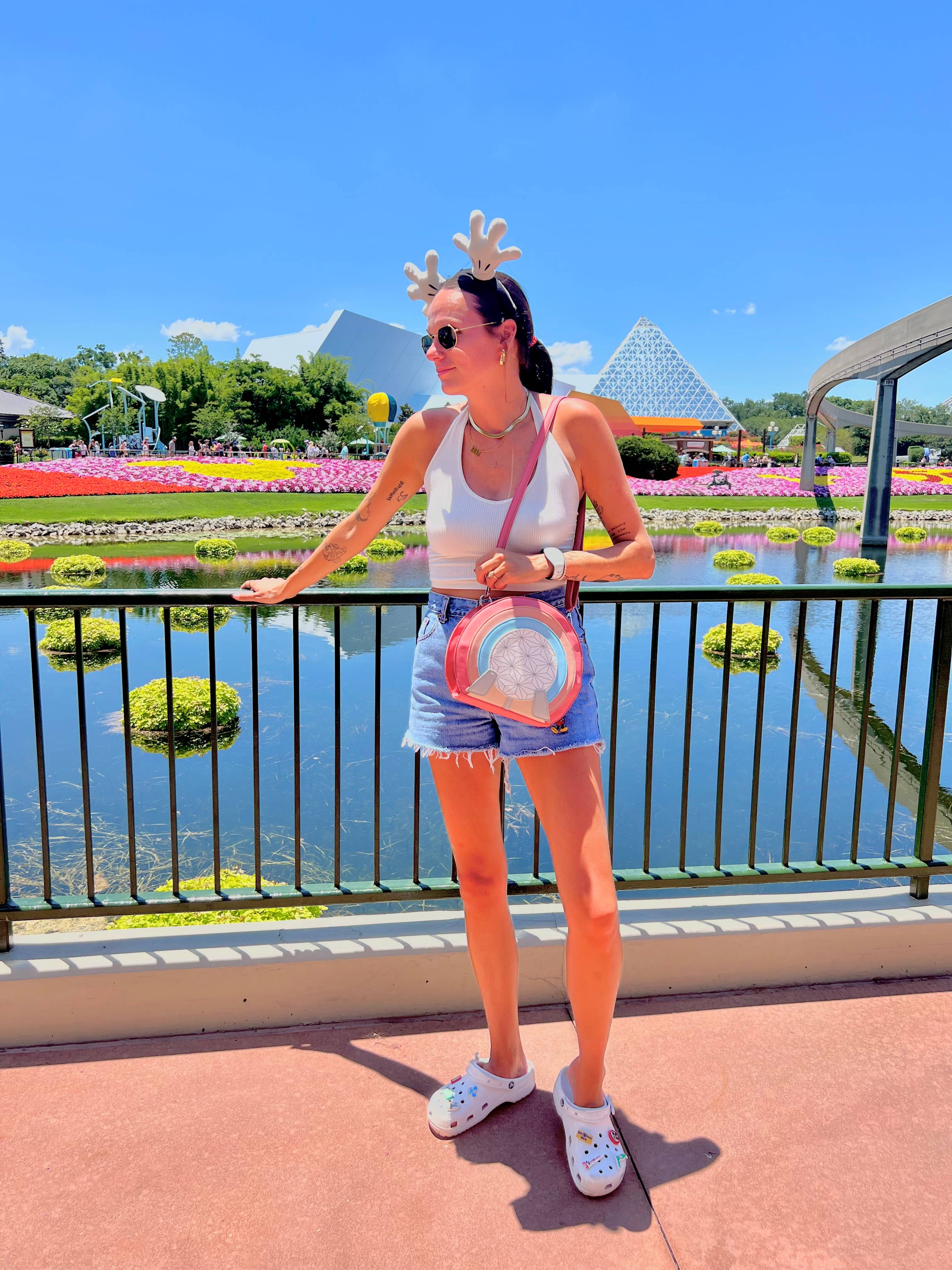 Charmed & Cozy - Wholesale Crossbody Bag - Women's - Space ship Earth designer bag2