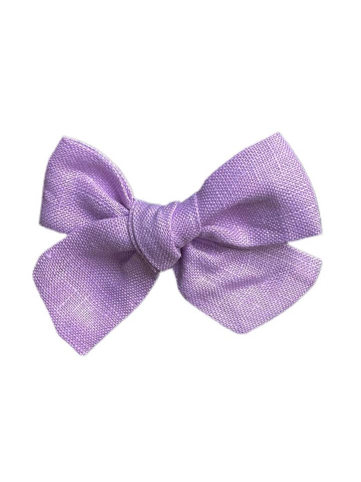 Lavender Dainty Simple Bow for wholesale by Mini Melon