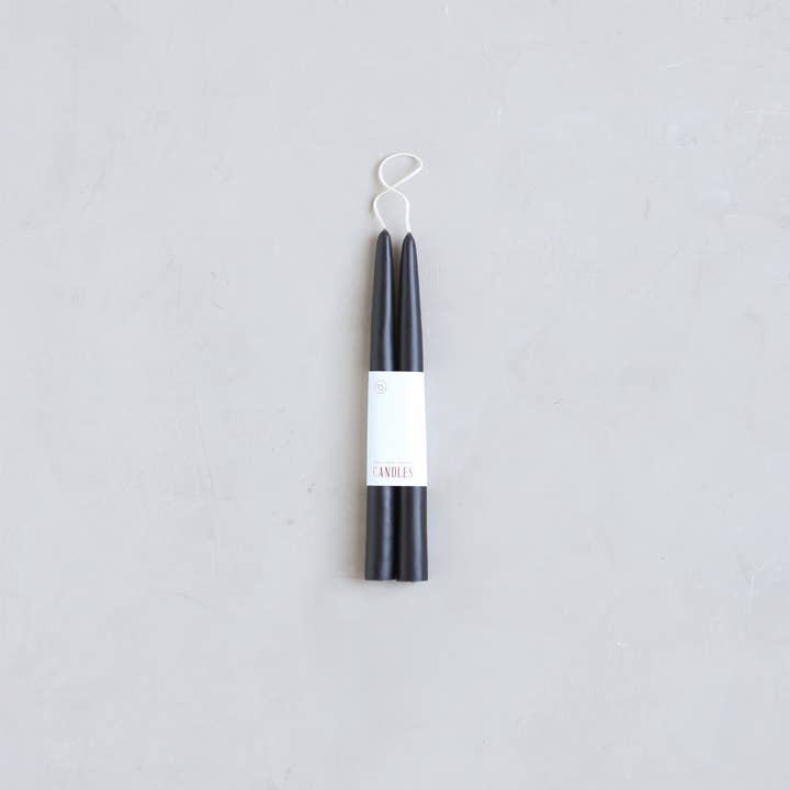 The Floral Society - Wholesale Tapered candle/candlestick - 9" Dipped Taper Candles24