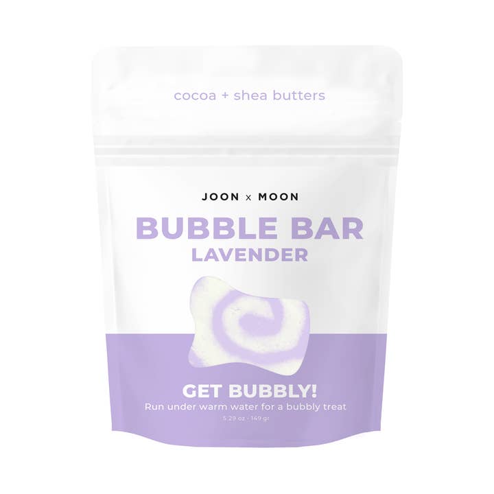 Lavender Bubble Bar for wholesale by JOON x MOON
