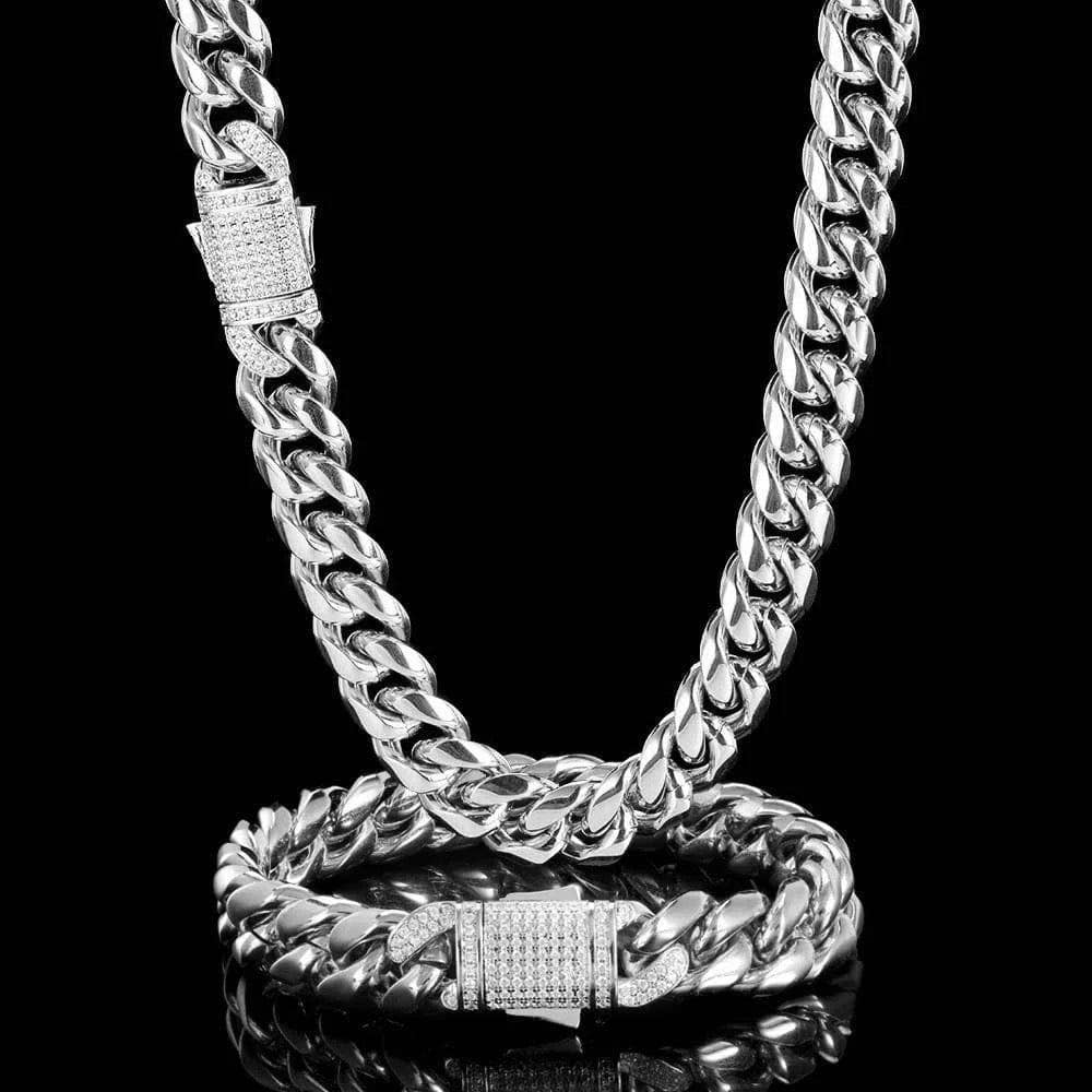 ElevateWell - Wholesale Jewelry Set - Miami Cuban Link Chain9