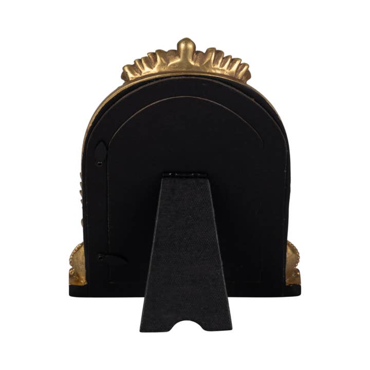 Sagebrook Home - Wholesale Picture Frame - Resin Baroque Ornate Arch Photo Frame - Gold, 6x8 in.7