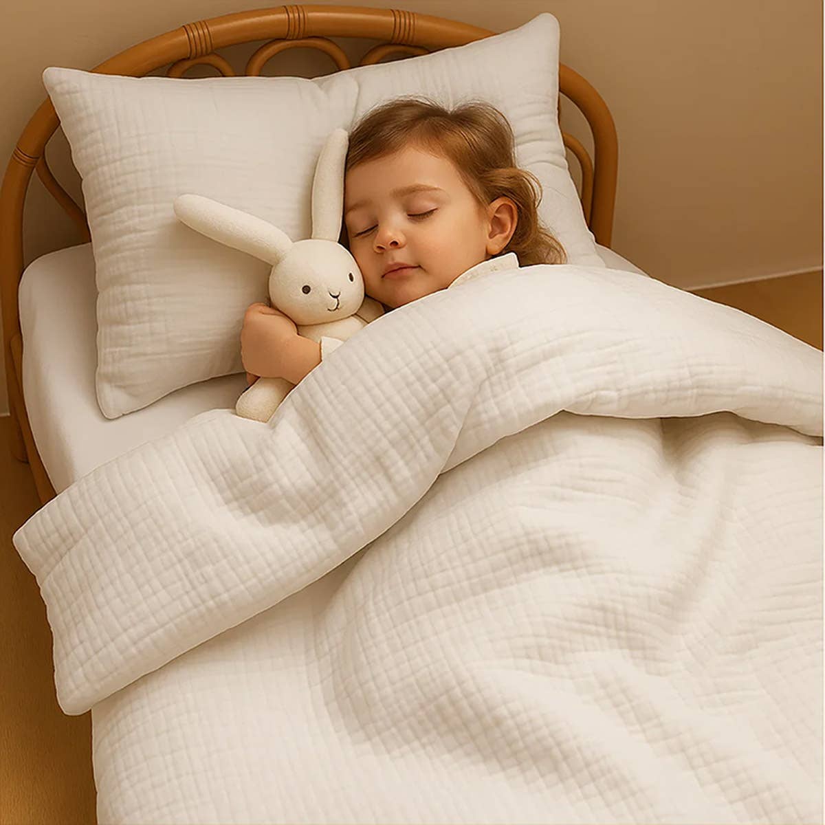 PAPATE - Wholesale Duvet Cover - Kids & Baby - Organic Cotton Duvet Cover - White
1