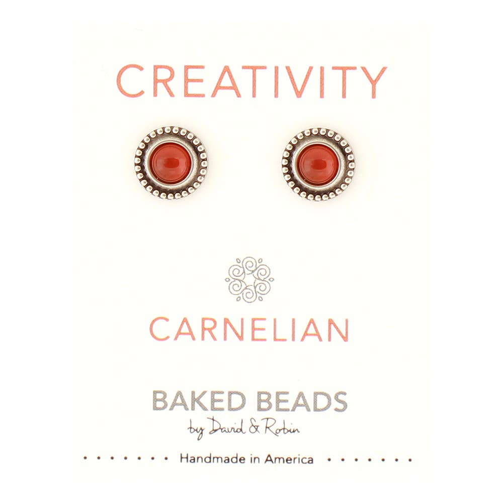 Baked Beads - Wholesale Stud/Post Earrings - Powerstone Post10