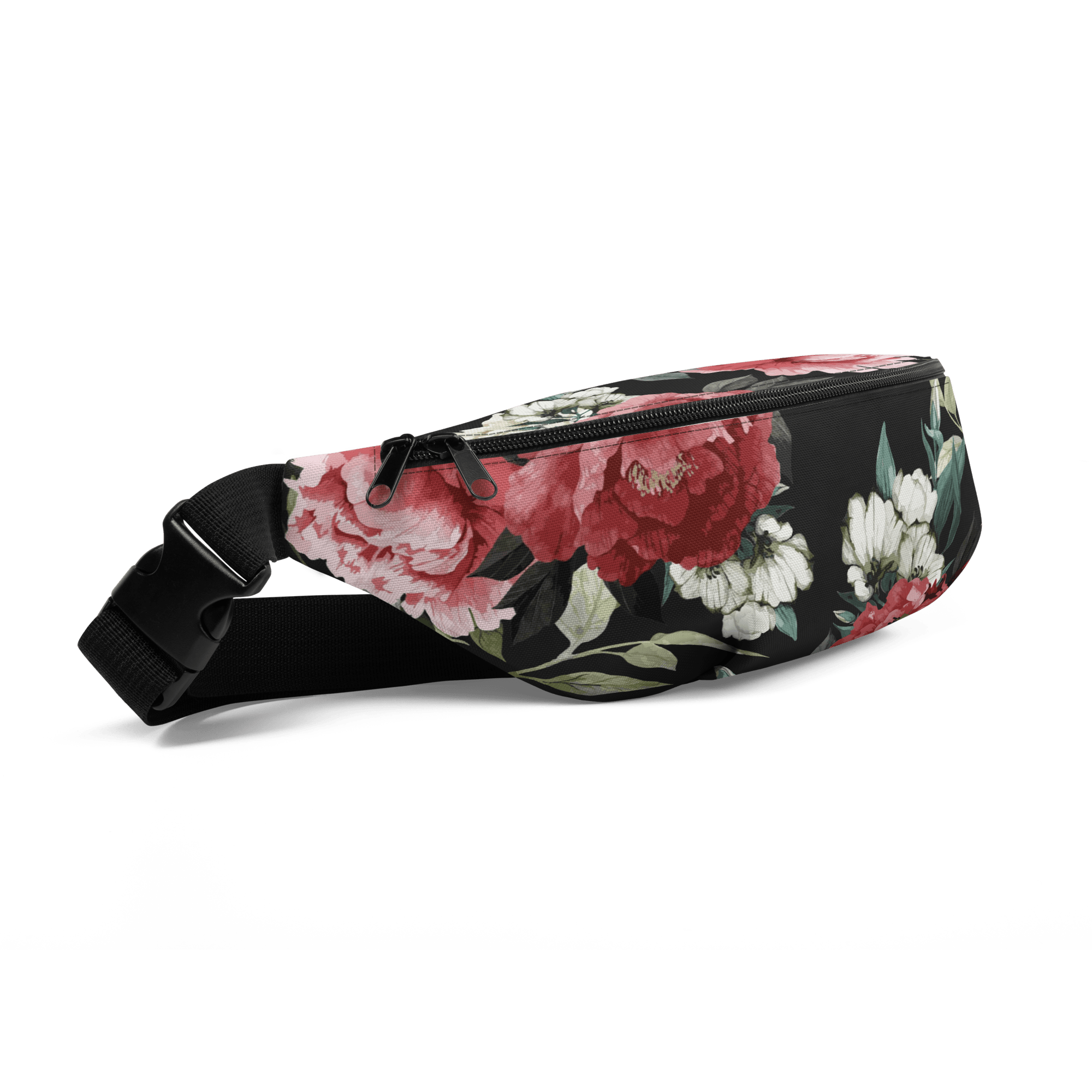 Goth Cloth Co. - Wholesale Belt Bag - Women's - Mourning Rose Fanny Pack6