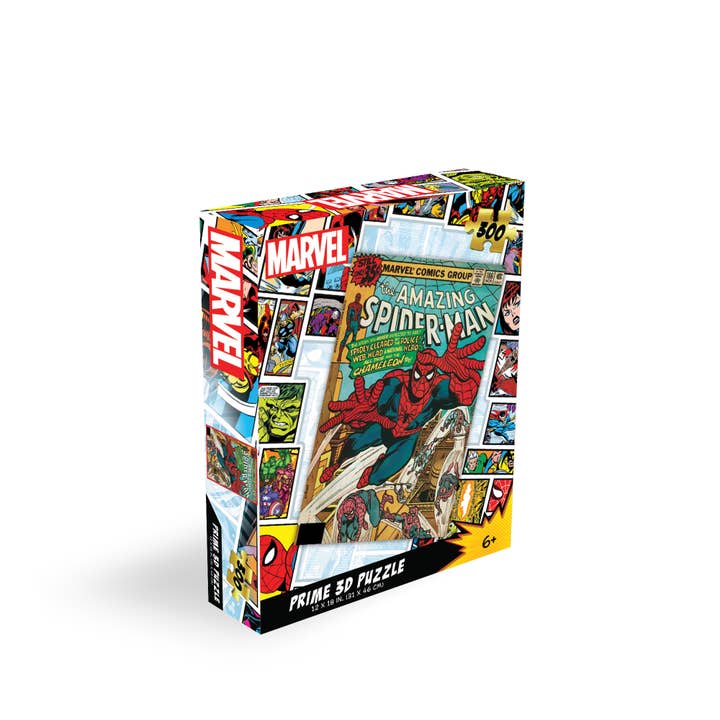 Primemotion, Inc - Wholesale Puzzle - Adult - Spider-Man Comic 300pc 12x18"4