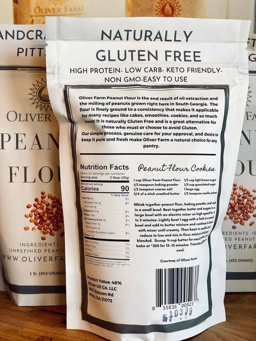 Oliver Oil Co - Wholesale Flour - Gluten Free Peanut Flour1