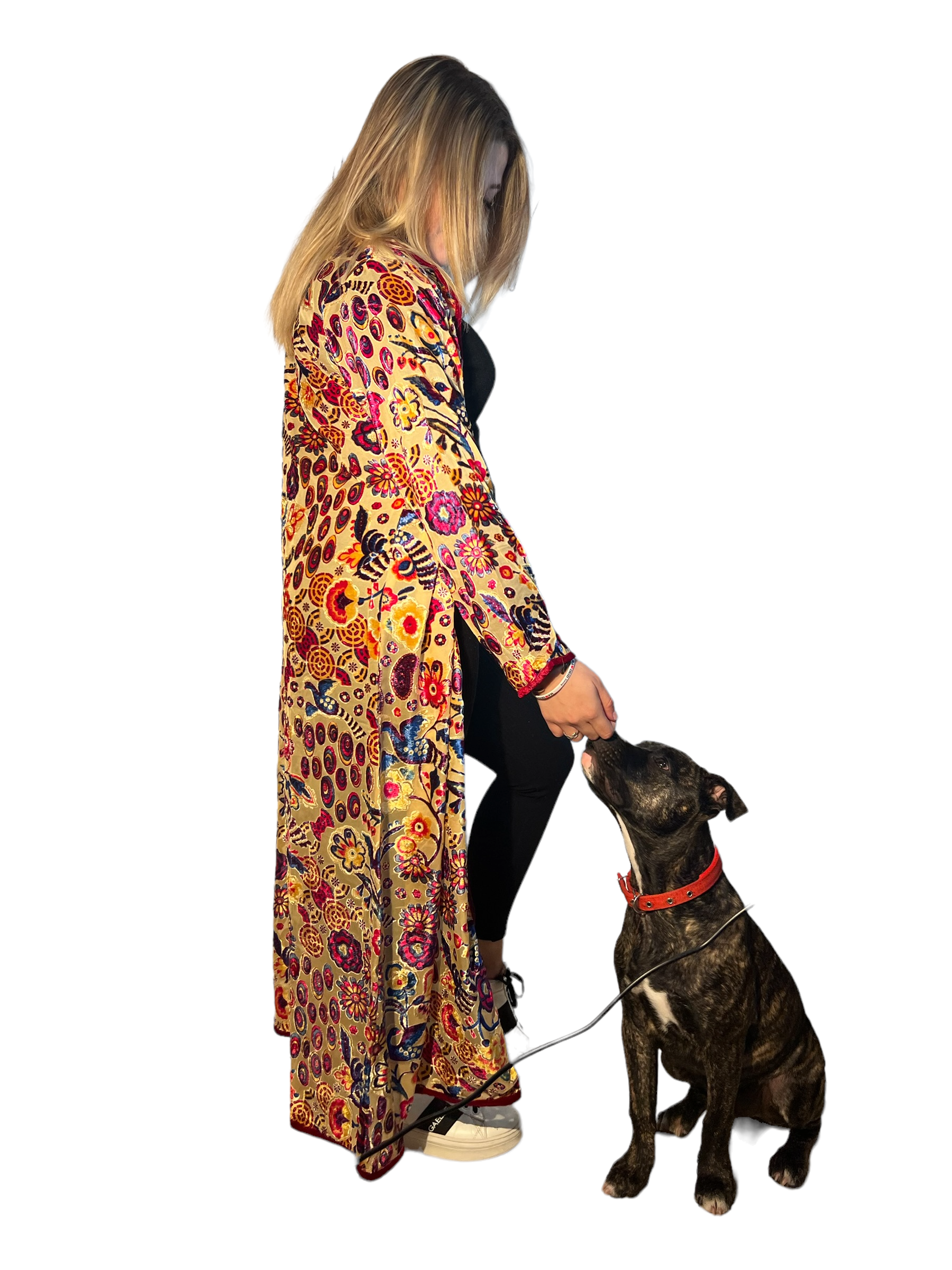 Kinomy - Wholesale Kimono - Women's - Devore Largo transparent kimono, women's elegant long kimono2