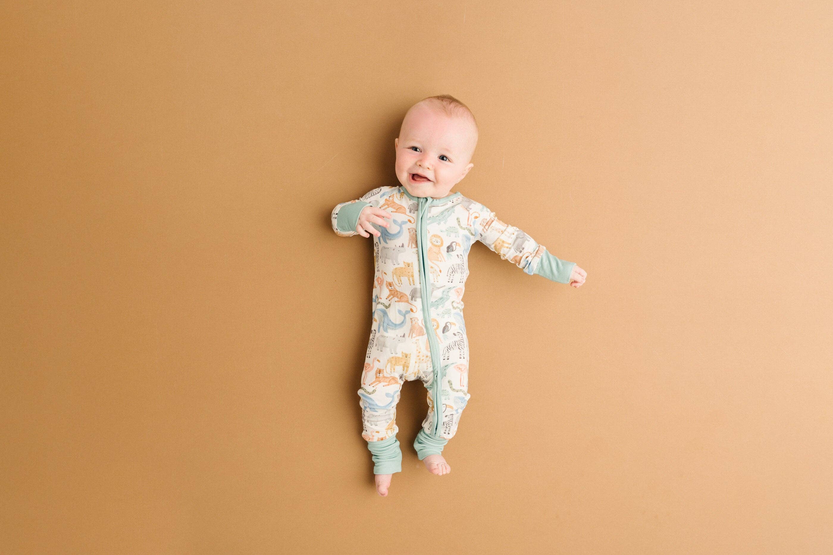 Little One Shop - Wholesale Sleepsuit - Baby - Wild Wonders Bamboo Sleeper7