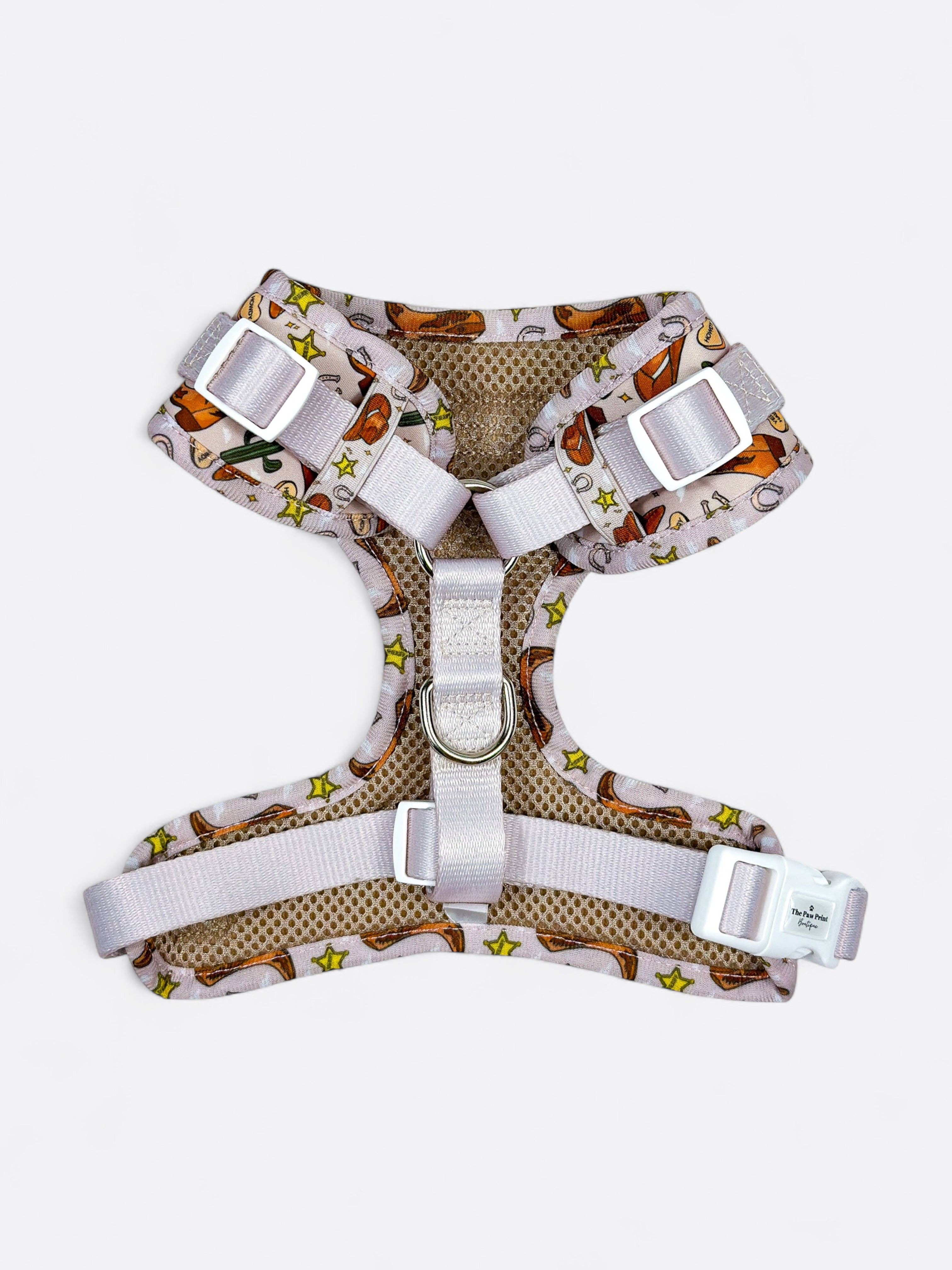 The Paw Print Boutique – wholesale Pet harness – Dog – Howdy Pawtner Adjustable Harness1