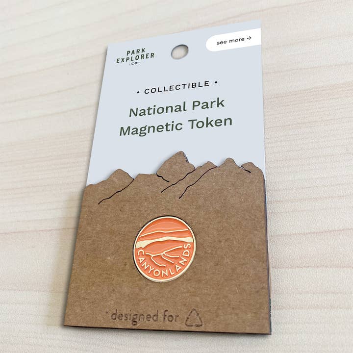 Canyonlands National Park Enamel Magnet for wholesale by Park Explorer Co.