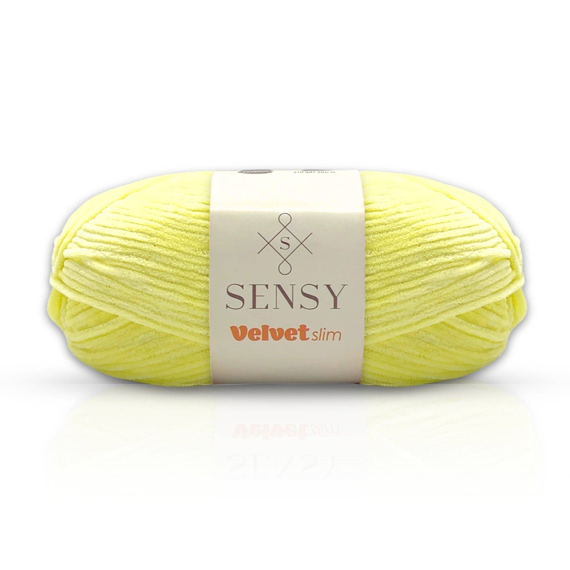 Sensy - Wholesale Yarn - Sensy Velvet Slim Yarn, Amigurumi Yarn, 3.5 oz, 218 Yards, Gauge 3 Light11