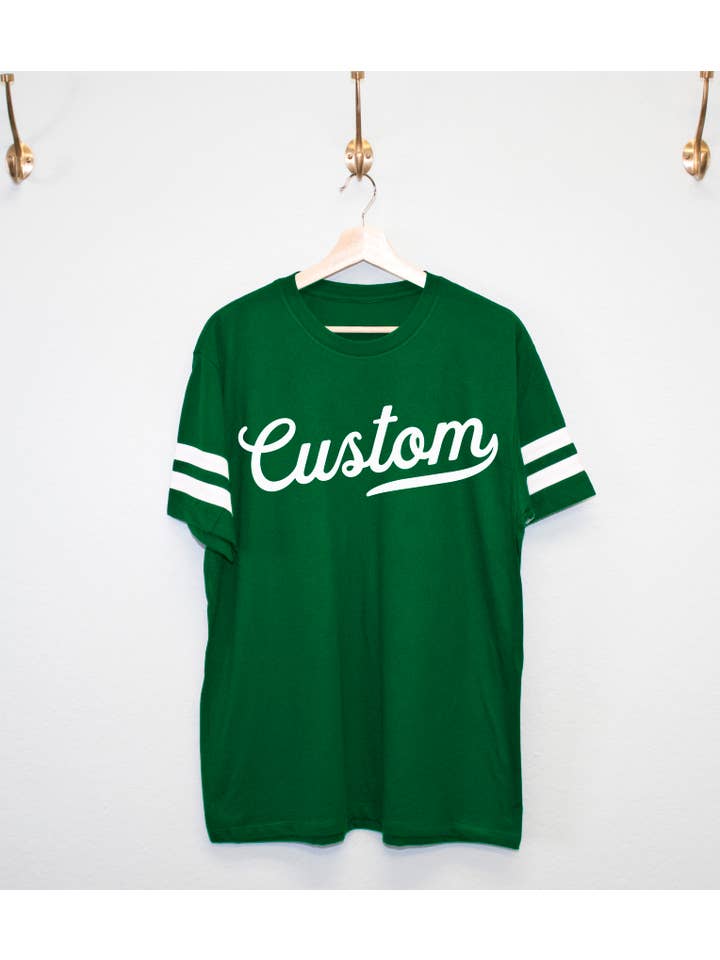 Nobullwoman Apparel - Vente T-shirt sérigraphié – unisexe - T-shirts unisexes VARSITY PERSONNALISÉS, Votre Équipe, École, Ville10