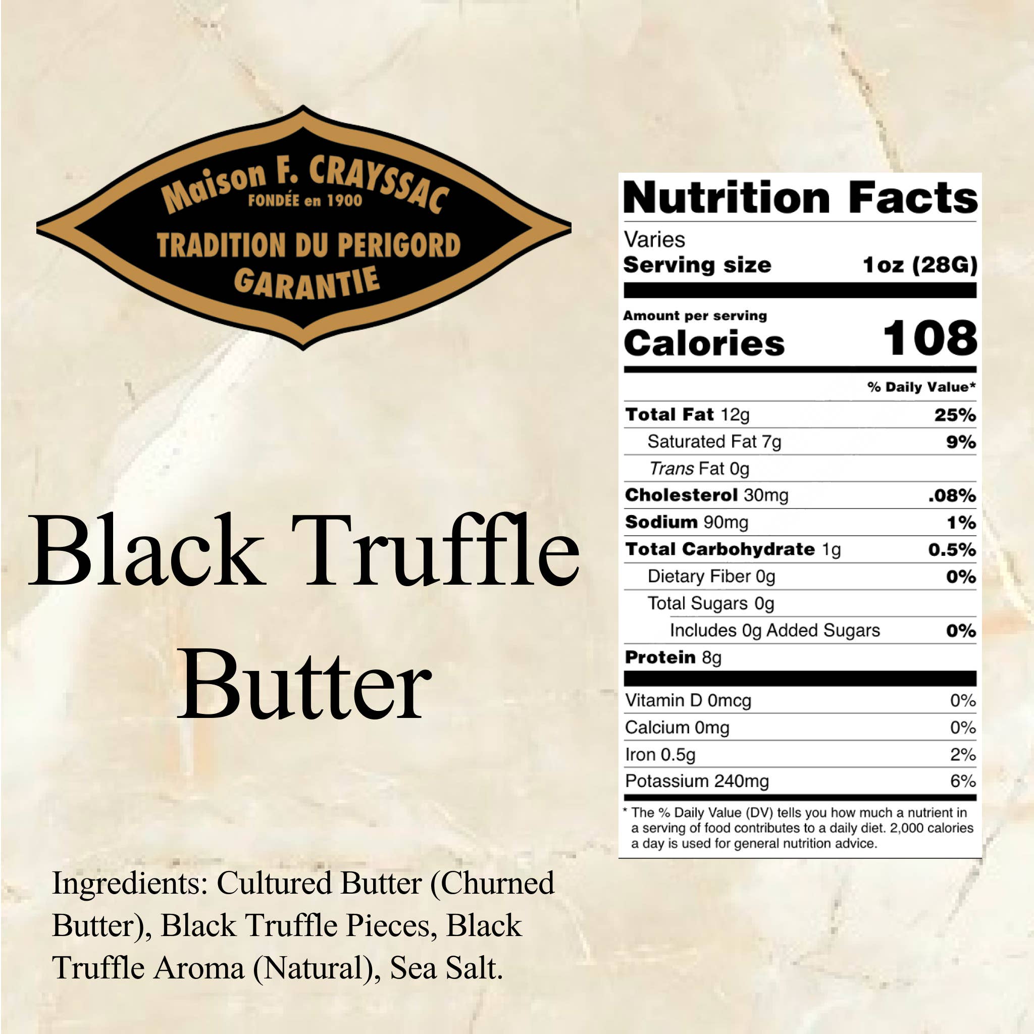 Angel's Salumi & Truffles - Wholesale Butter - Black Truffle Butter (8oz)4